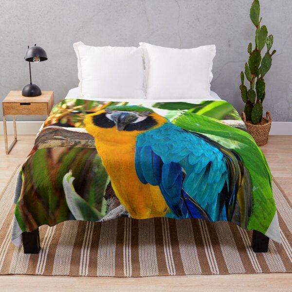 Item preview, Macaw Parrot Yellow And Blue Bird designed and sold by AndyEvansPhotos.