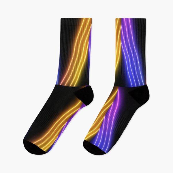 Item preview, Neon Yellow Purple Lines designed and sold by Cyra26.