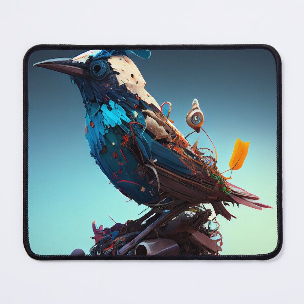 Item preview, Zany Chirp in Flotsam Digital Painting designed and sold by CodeAndColors.