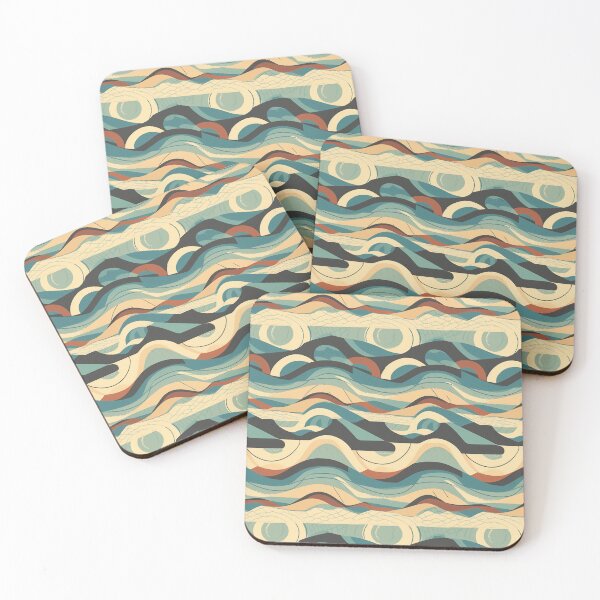 Item preview, Vibrant waves designed and sold by NxtGenArt.