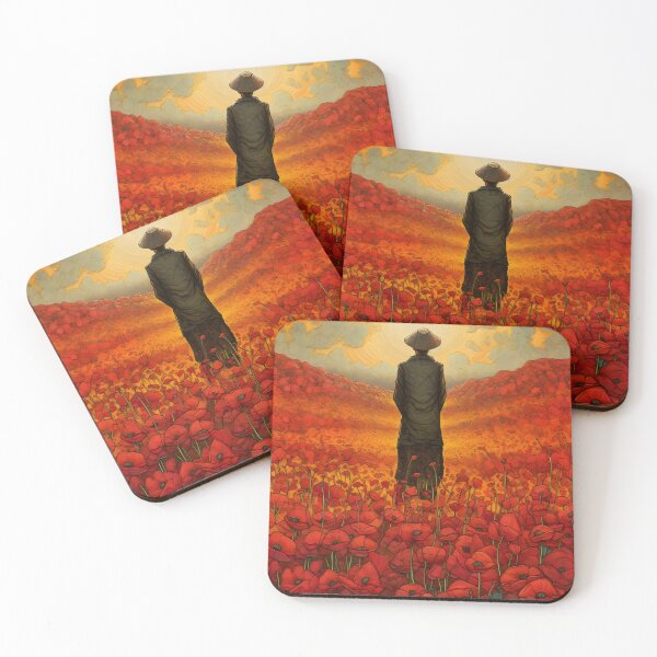 Artikelvorschau, Poppy hills - impressionist painting entworfen und verkauft von MidgardWonders.