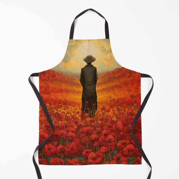 Artikelvorschau, Poppy hills - impressionist painting entworfen und verkauft von MidgardWonders.