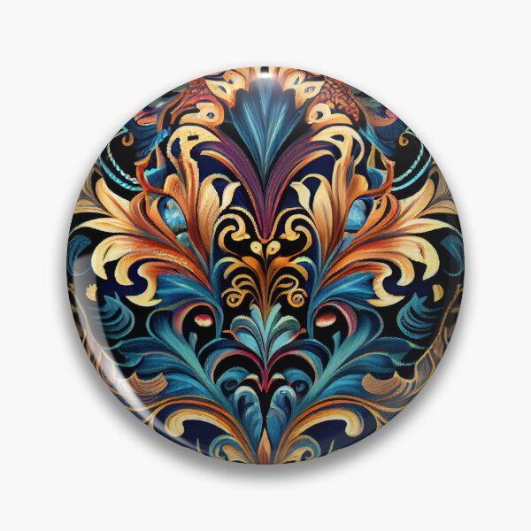 Artikelvorschau, Dazzling Grand Maximalist Pattern Digital Painting entworfen und verkauft von CodeAndColors.