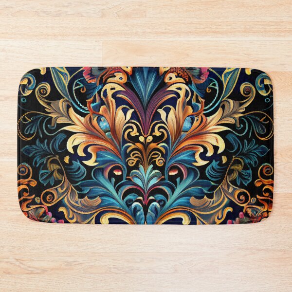 Item preview, Dazzling Grand Maximalist Pattern Digital Painting designed and sold by CodeAndColors.