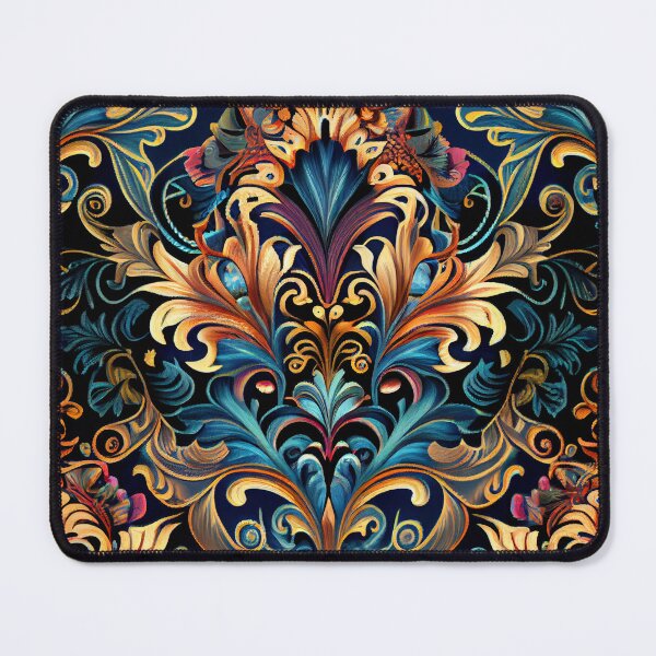Item preview, Dazzling Grand Maximalist Pattern Digital Painting designed and sold by CodeAndColors.