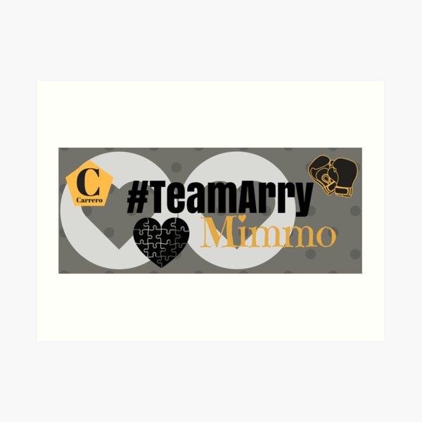 Team Arry Grey Mug Art Print