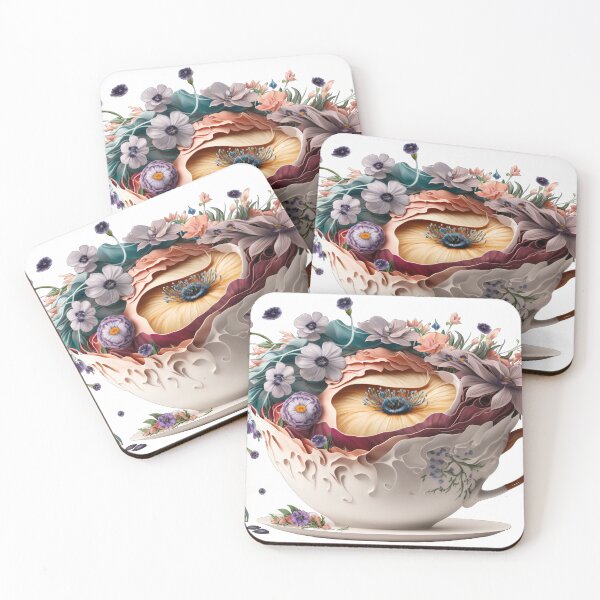 Item preview, Teapot of flowers, isolated PNG 1 designed and sold by jetaiart.