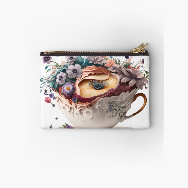 Item preview, Teapot of flowers, isolated PNG 1 designed and sold by jetaiart.