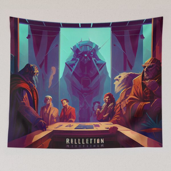 Item preview, Rulers Forgotten Convention Digital Painting designed and sold by CodeAndColors.