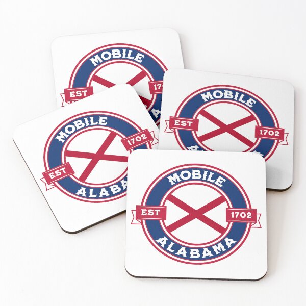 Item preview, Mobile Alabama State Flag Design designed and sold by NewNomads.