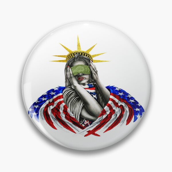 Item preview, Money Makes Blind; USA; 4th July; designed and sold by StickerApe.