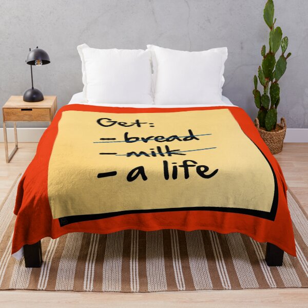 Item preview, Get a Life. Sticky Note To-Do List designed and sold by PaisleyMcNoodle.