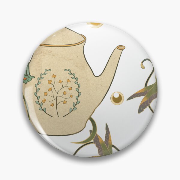Item preview, Coffeesculture coffee lovers Caffeine vintage floral designed and sold by Anchorbutterfly.