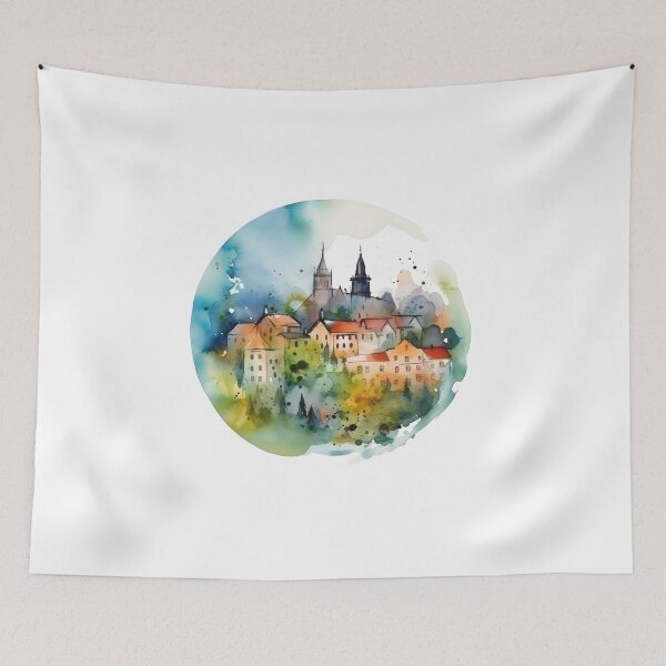 Item preview, Vilnus City designed and sold by KateKorsaro.