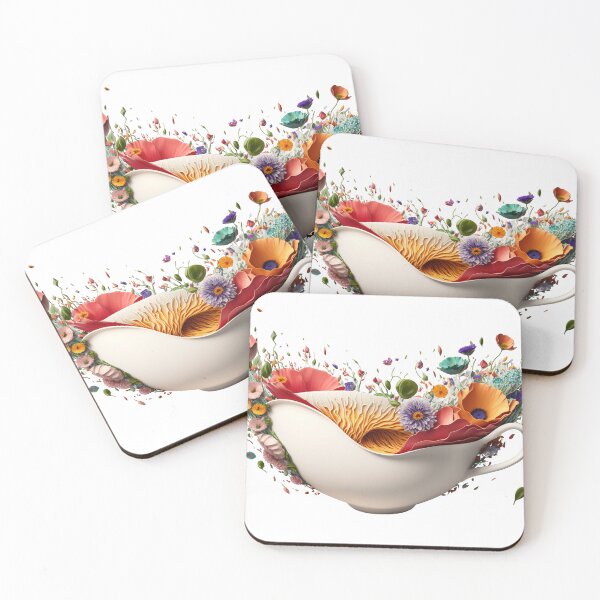 Item preview, Teapot of flowers, isolated PNG 3 designed and sold by jetaiart.