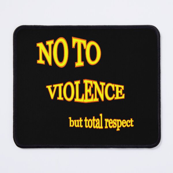 Item preview, no to violence designed and sold by Clothes and Stickers .