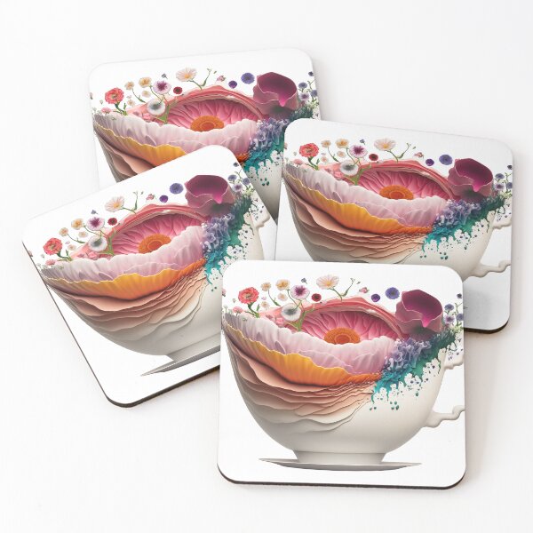 Item preview, Teapot of flowers, isolated PNG 4 designed and sold by jetaiart.