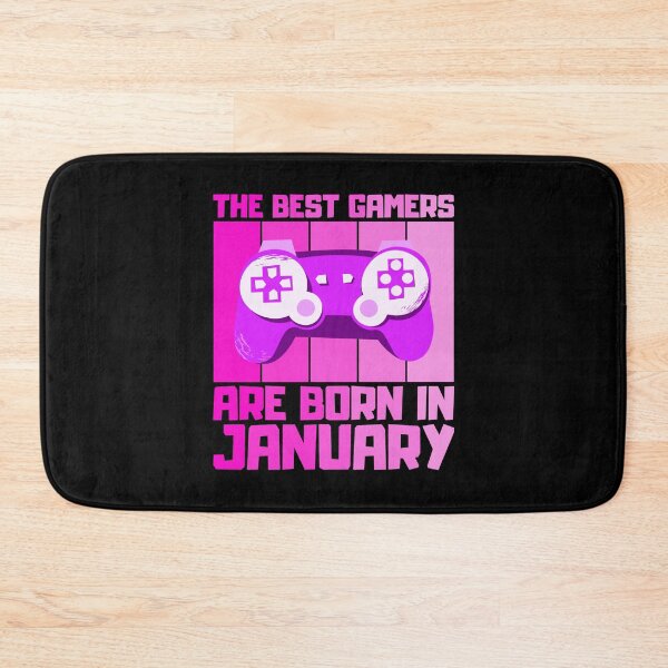 Item preview, The Best Gamers Are Born In January Gamer Birthday idea designed and sold by FNStuff.