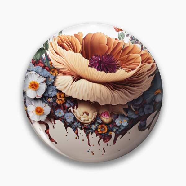 Item preview, Teapot of flowers, isolated PNG 5 designed and sold by jetaiart.