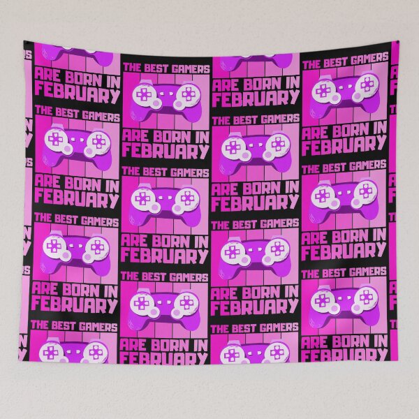 Item preview, The Best Gamers Are Born In February Gamer Birthday idea designed and sold by FNStuff.
