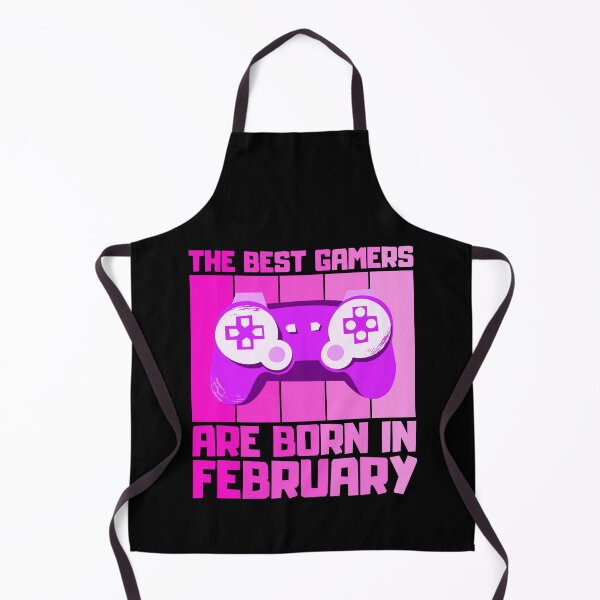 Item preview, The Best Gamers Are Born In February Gamer Birthday idea designed and sold by FNStuff.