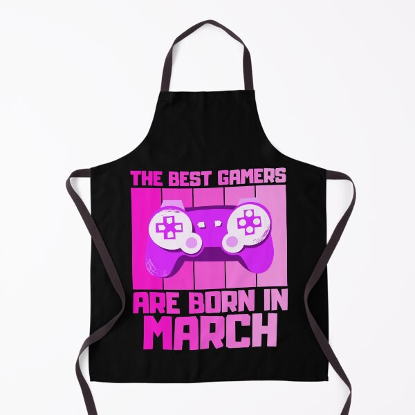 Item preview, The Best Gamers Are Born In March Gamer Birthday idea designed and sold by FNStuff.