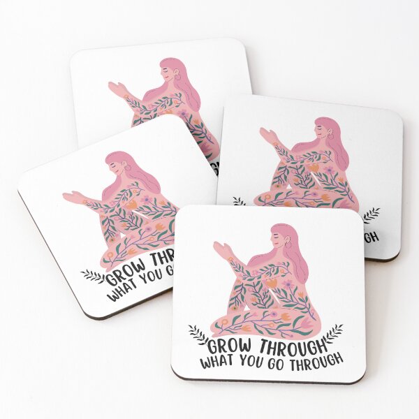 Item preview, Grow through what you go through  designed and sold by mikasa.art.