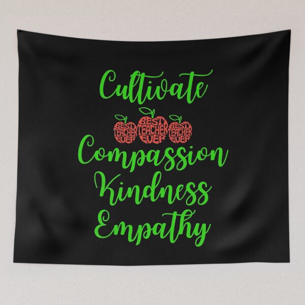 Item preview, Cultivate Compassion Kindness Empathy | Teacher's Apple designed and sold by SpeakLifeHQ.