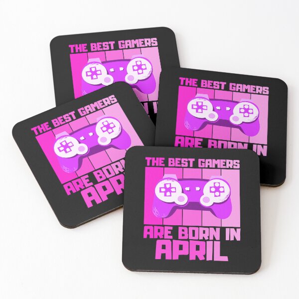 Item preview, The Best Gamers Are Born In April Gamer Birthday idea designed and sold by FNStuff.