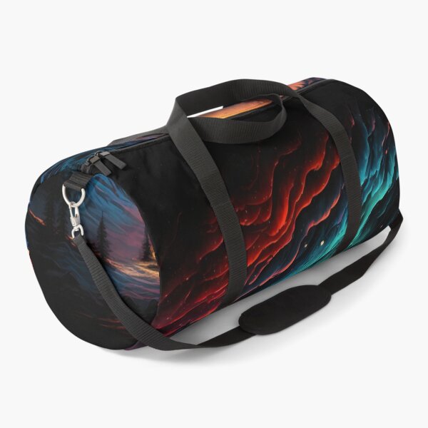 Item preview, Vibrant Alien Mountain Landscape designed and sold by Jay Platt.