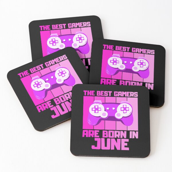 Item preview, The Best Gamers Are Born In June Gamer Birthday idea designed and sold by FNStuff.