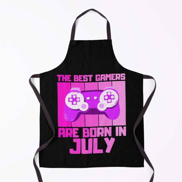 Item preview, The Best Gamers Are Born In July Gamer Birthday idea designed and sold by FNStuff.