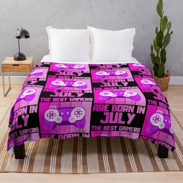 Item preview, The Best Gamers Are Born In July Gamer Birthday idea designed and sold by FNStuff.