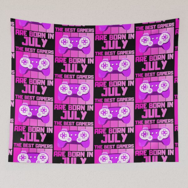 Item preview, The Best Gamers Are Born In July Gamer Birthday idea designed and sold by FNStuff.