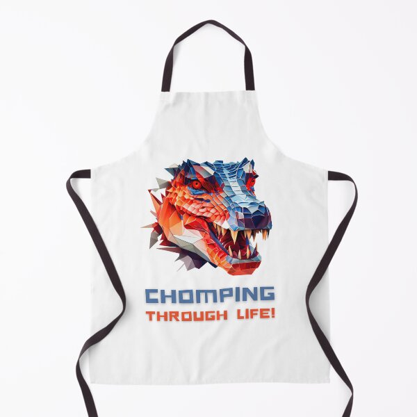 Item preview, Unleash Your Inner Strength with this Impressive Crocodile Face Design Featuring 'Chomping Through Life' on T-Shirts and More! designed and sold by FiveIntentions.