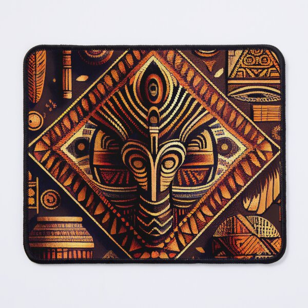 Artikelvorschau, Ancient African Pattern Digital Painting entworfen und verkauft von CodeAndColors.