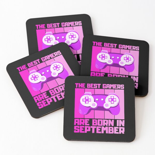 Item preview, The Best Gamers Are Born In September Gamer Birthday idea designed and sold by FNStuff.