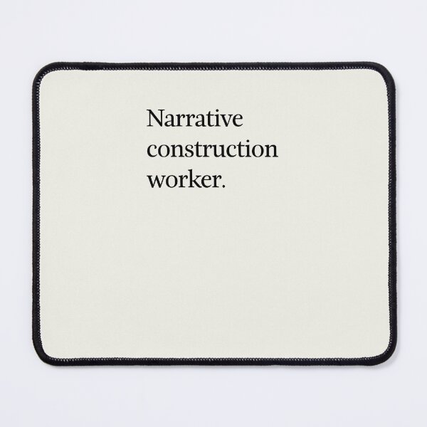 Item preview, Narrative construction worker. designed and sold by DebbieDoesDogs.