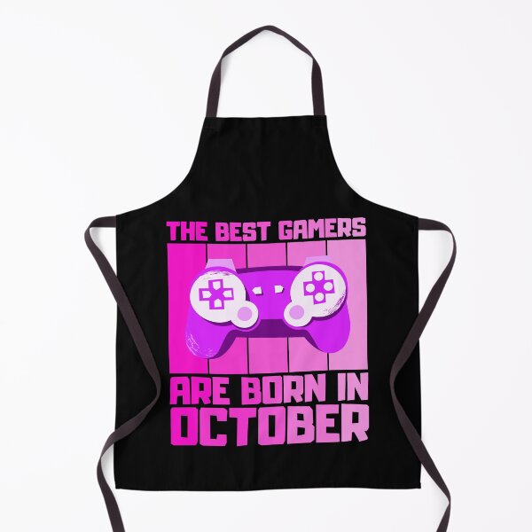 Item preview, The Best Gamers Are Born In October Gamer Birthday idea designed and sold by FNStuff.