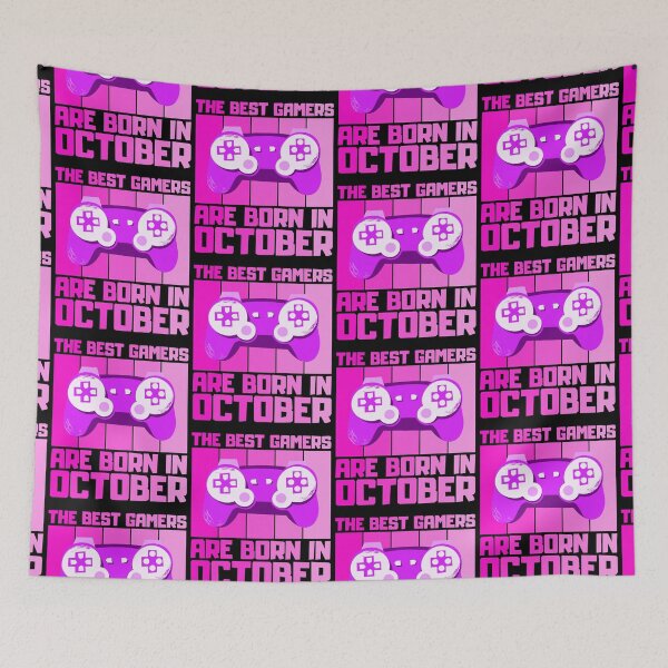 Item preview, The Best Gamers Are Born In October Gamer Birthday idea designed and sold by FNStuff.