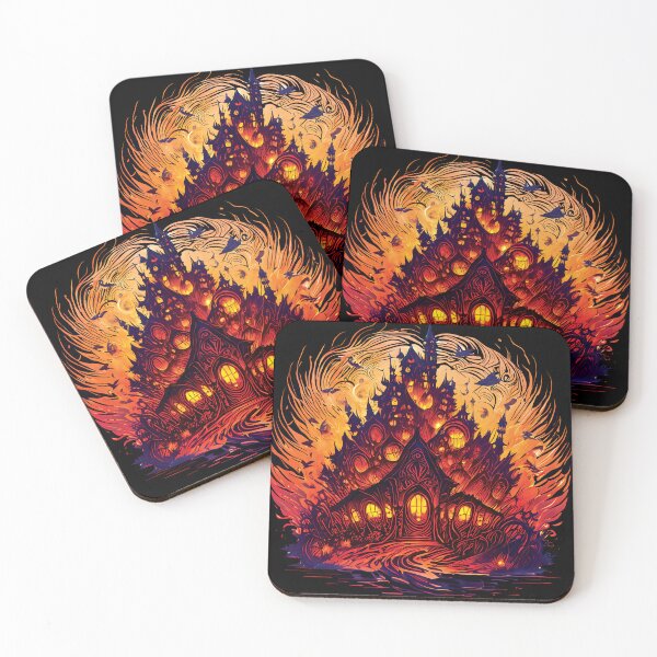 Item preview, Haunted House Chaos designed and sold by ByteyCreatives.