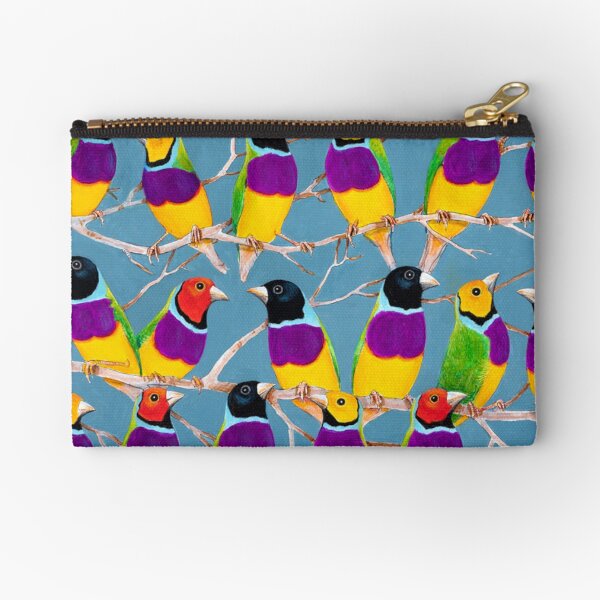 Item preview, Gouldian Finches designed and sold by BackyardsforBiodiversity  SEQ Inc.