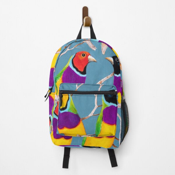 Item preview, Gouldian Finches designed and sold by BackyardsforBiodiversity  SEQ Inc.