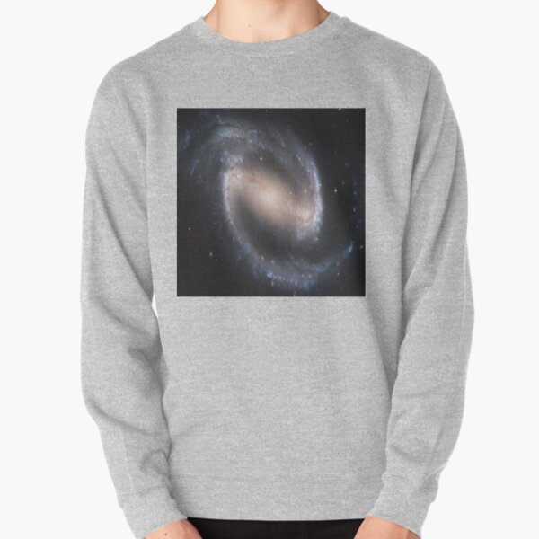 NGC 1300, Barred spiral galaxy in the constellation Eridanus, Astronomy, Cosmology, AstroPhysics, Universe Pullover Sweatshirt