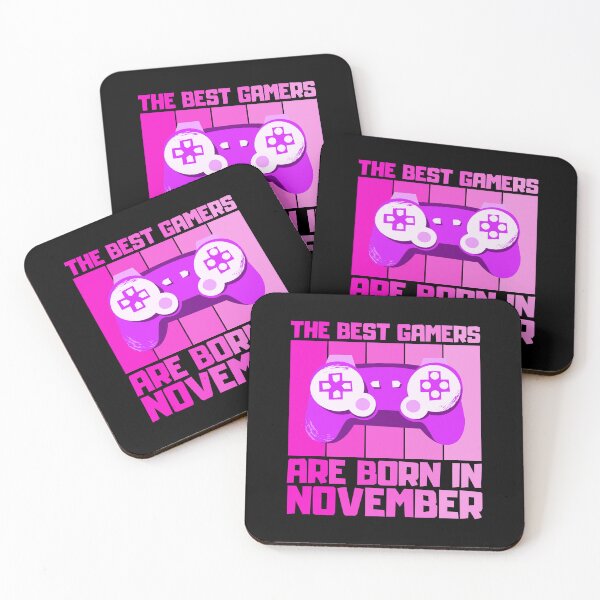 Item preview, The Best Gamers Are Born In November Gamer Birthday idea designed and sold by FNStuff.