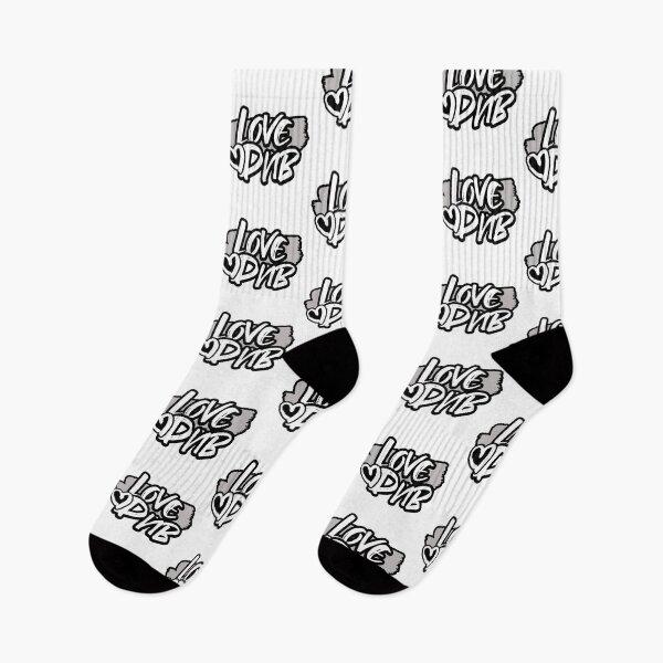 Item preview, DNB - Love Heart (White)  designed and sold by Discothreadz.