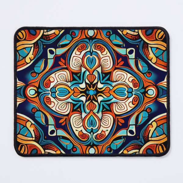 Item preview, Energetic New Mediterranean Pattern Digital Painting designed and sold by CodeAndColors.