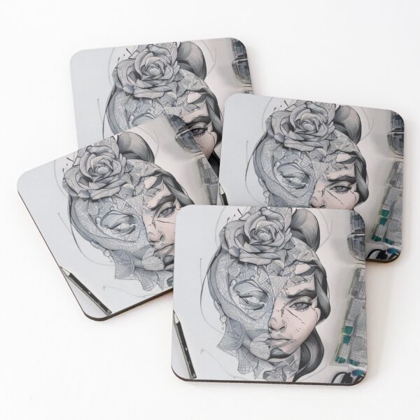 Item preview, artistic face portrait designed and sold by memonto.