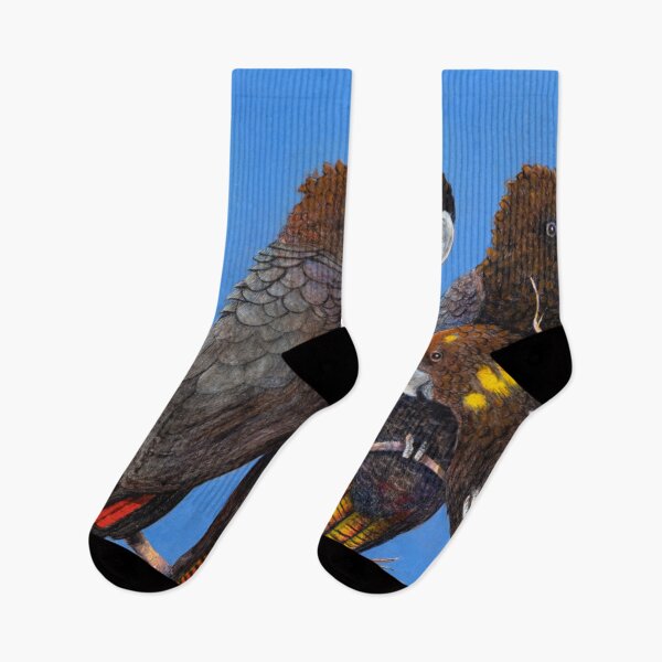 Item preview, Glossy Black Cockatoos designed and sold by BackyardsforBiodiversity  SEQ Inc.