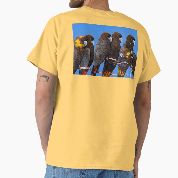 Glossy Black Cockatoos Classic T-Shirt